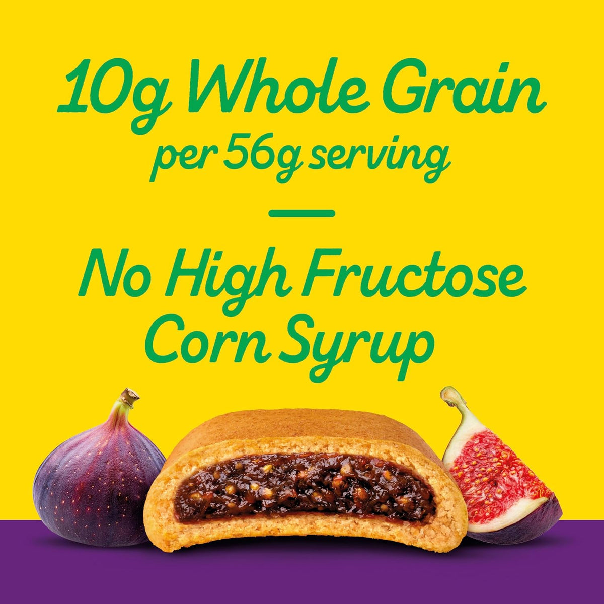 NEWTONS Soft Baked Real Fruit Fig Bars, Fig Cookies, 40 Snack Packs (2 Cookies Per Pack, 4 Boxes)