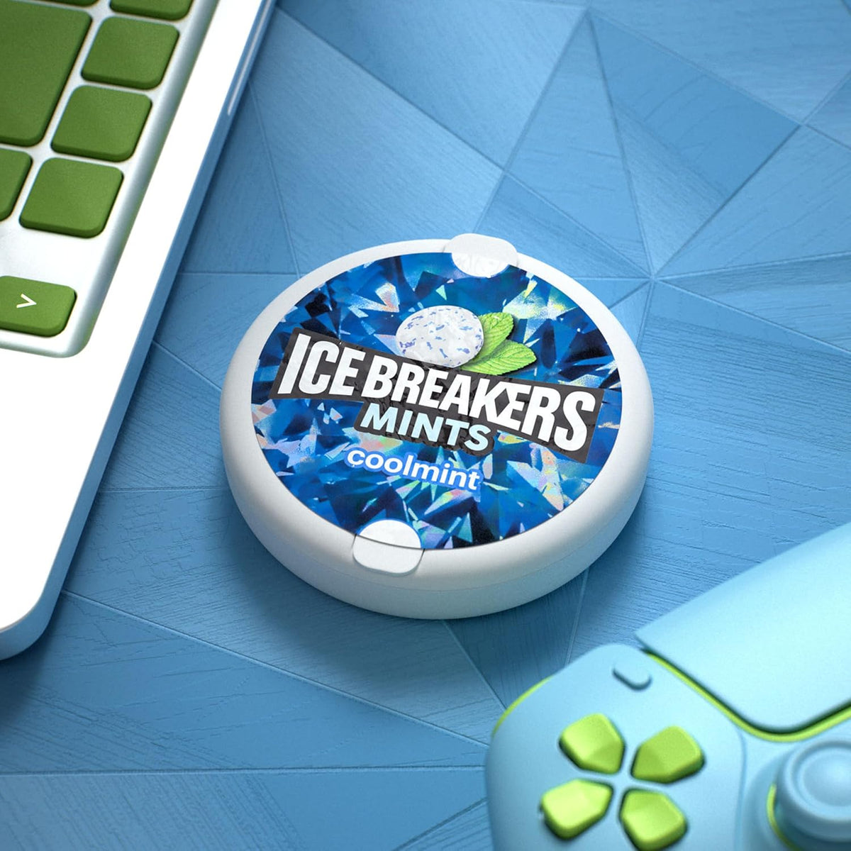 ice breakers coolmint sugar-free mints tins, 8 count, 1.5 oz each
