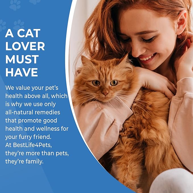 Cat Weight Gain & Hyperthyroidism Treatment, Safe and Effective Cat Appetite Stimulant, Thyroid and Metabolic Support, Weight Management Remedy, 400 All-Natural Odorless, Tasteless Pills