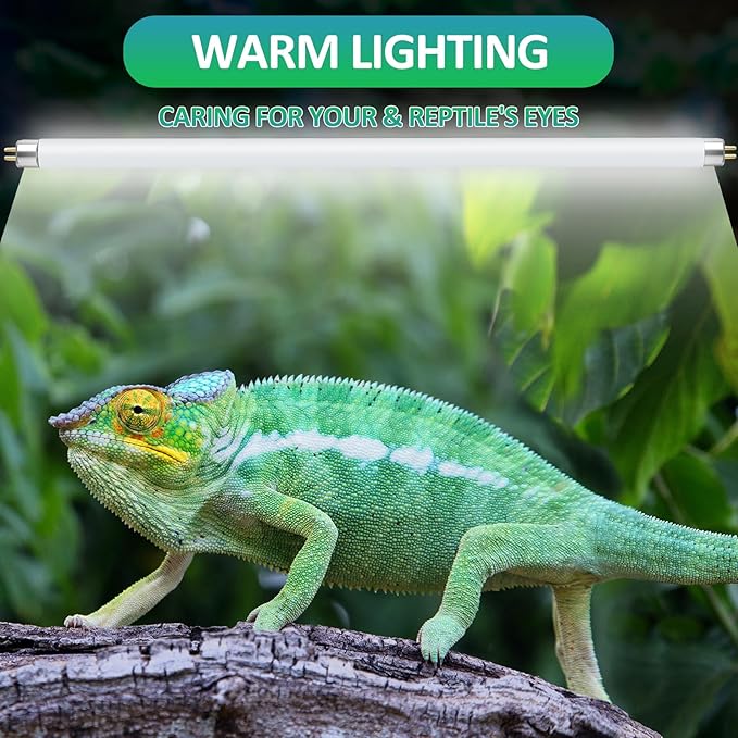 T8 UVB Reptile Light 30W 5.0, UVA Light Bulb for Reptiles, Lamp Tube for Bearded Dragon(1 Pack)