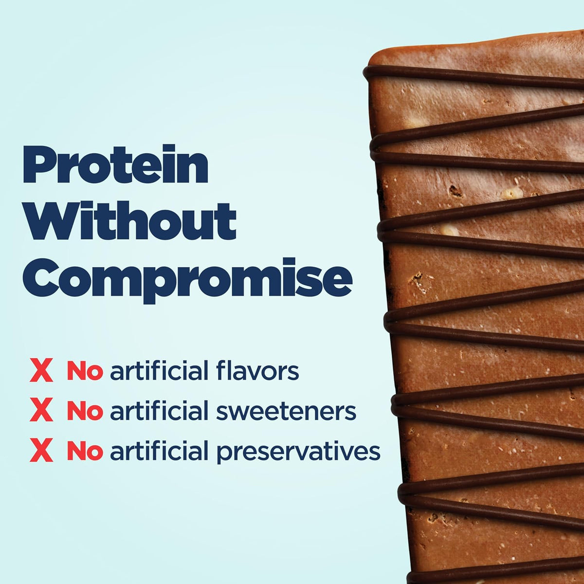 Perfect Bar Protein + Prebiotics Chocolate Peanut Butter Protein Bar, 20g Protein, Grass-Fed Whey, 6g Fiber With 3g Prebiotics, Gluten-Free, Non-GMO, 2.4 Ounce Bar, 7 Count