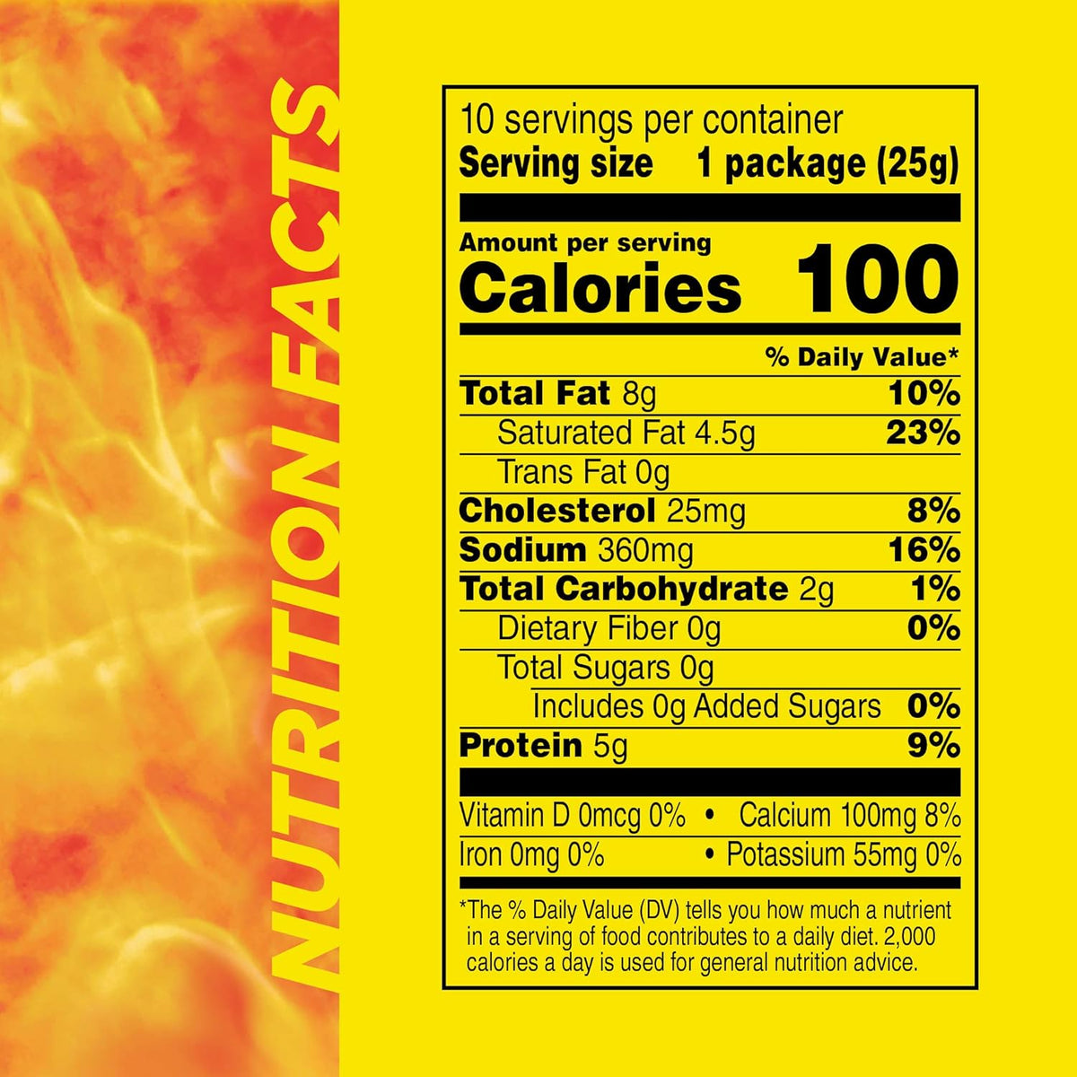 Slim Jim Beef 'N Cheese Smoked Meat Sticks, Original Flavor, 5g Protein Per Serving, Snack Size, 0.9 oz. (10 Count)
