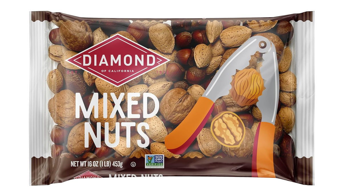 Diamond of California In-Shell Mixed Nuts, 16.0 oz. Bag