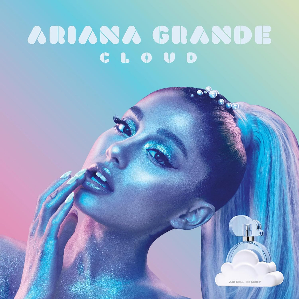 Ariana Grande Cloud Body Mist – Warm Gourmand Fragrance for Women – Women's Perfume with Notes of Lavender, Coconut, Vanilla & Pear – 8 Fl Oz