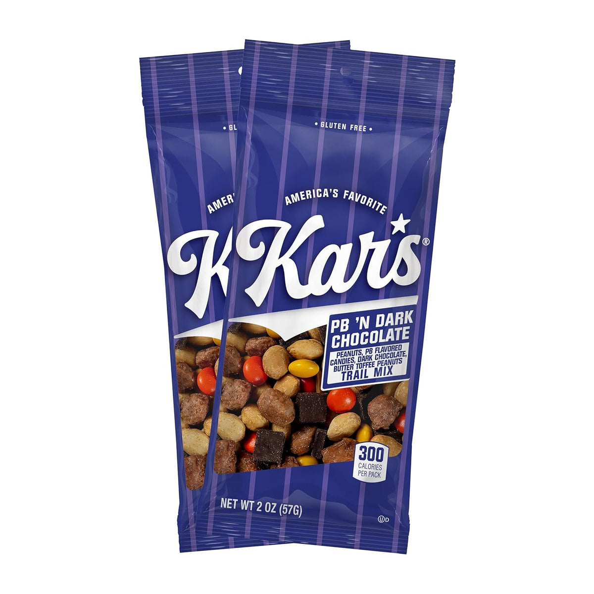 Kar’s Nuts Sweet ‘N Salty Deluxe Trail Mix, 1.5 oz – Grab & Go Bags, Individual Snack Packs (Pack of 18), Gluten-Free Trail Mix Snack