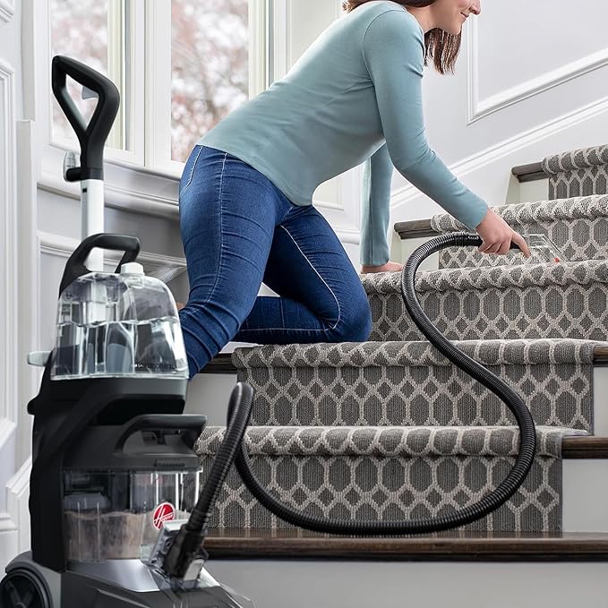 Hoover PowerScrub XL Pet Carpet Cleaner Machine for Carpet and Upholstery, Deep Cleaning Carpet Shampooer Machine with Multi-Purpose Tools, Powerful Suction, Pair with Hoover Carpet Cleaner Solution