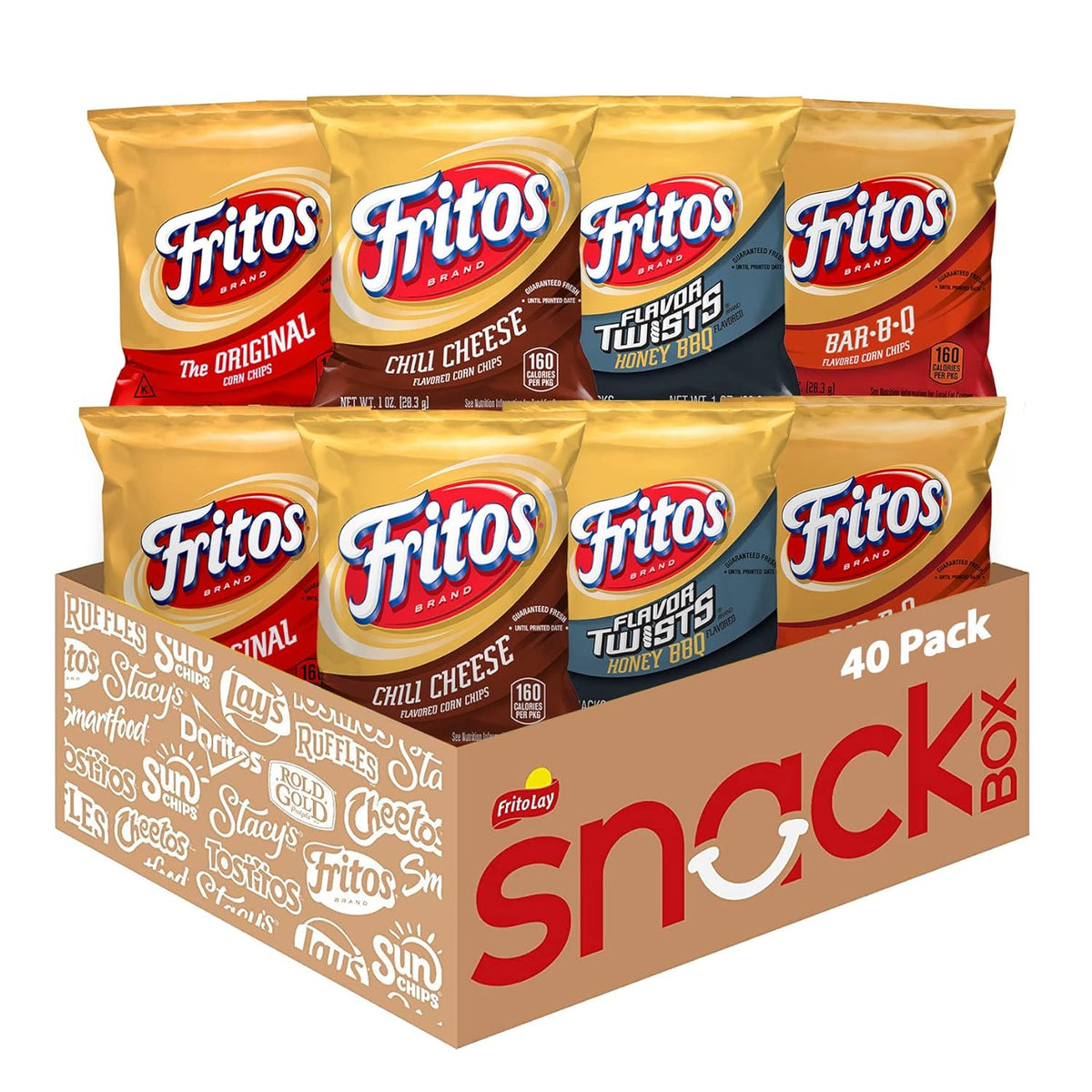 Fritos Original Corn Chips, 1 Ounce (Pack of 40)