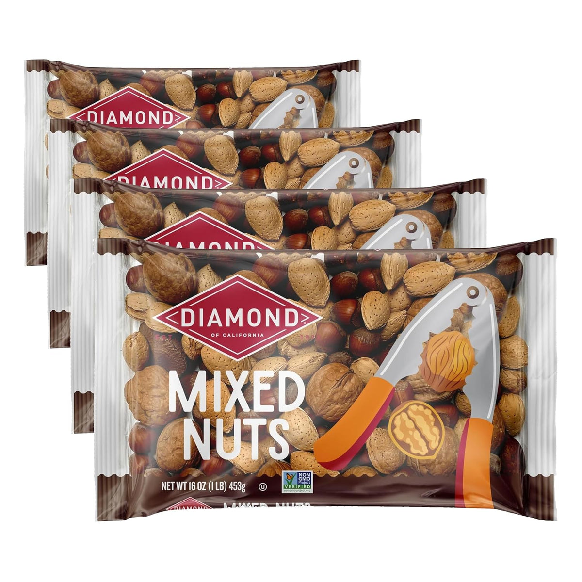 Diamond of California In-Shell Mixed Nuts, 16.0 oz. Bag