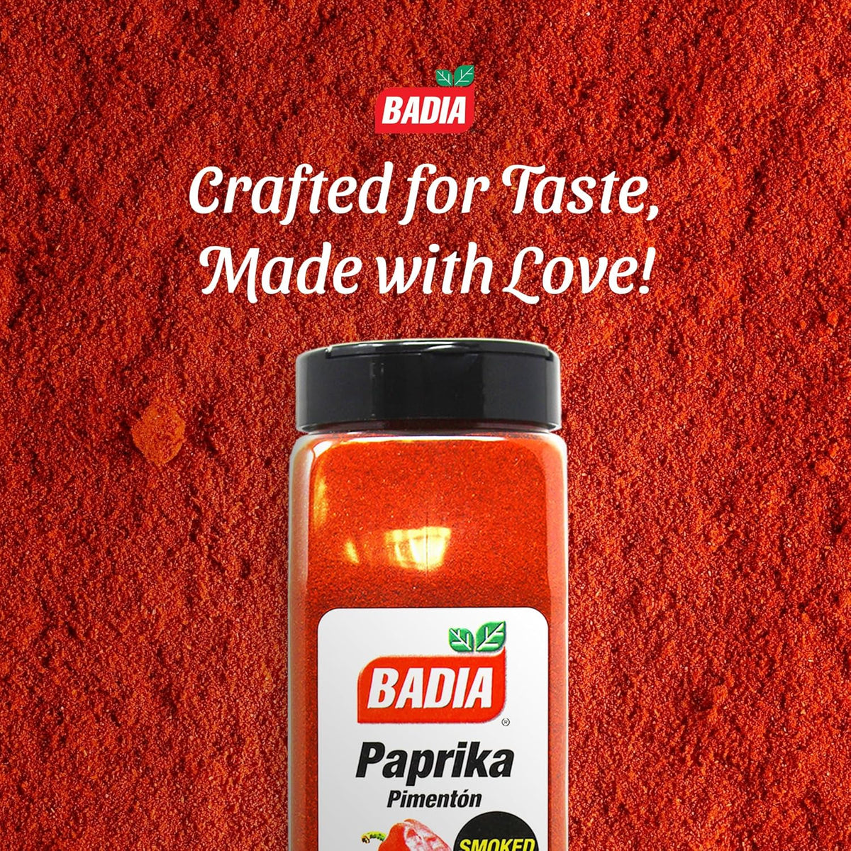 badia smoked paprika 16 oz rich smoky flavor all natural cooking seasoning