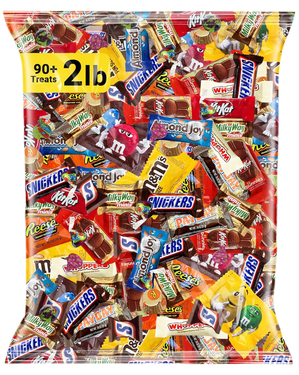 Assorted Chocolate Candy Variety Pack 2 lb – Bulk Individually Wrapped Chocolates for Parties, Gifting, Holidays & Everyday Indulgence – Premium Mix for All Occasions