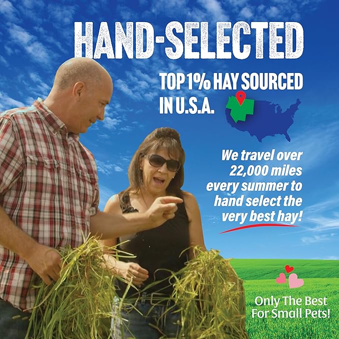 Small Pet Select Orchard Grass Hay Pet Food, 2 lb.