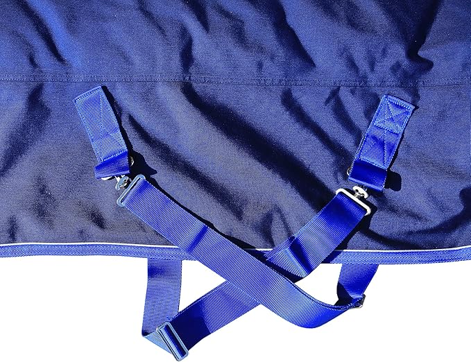 T TEKE Ultimate Turnout Blanket for Horses, 1050D Ballistic Nylon Outer, 220g Medium Weight Filling